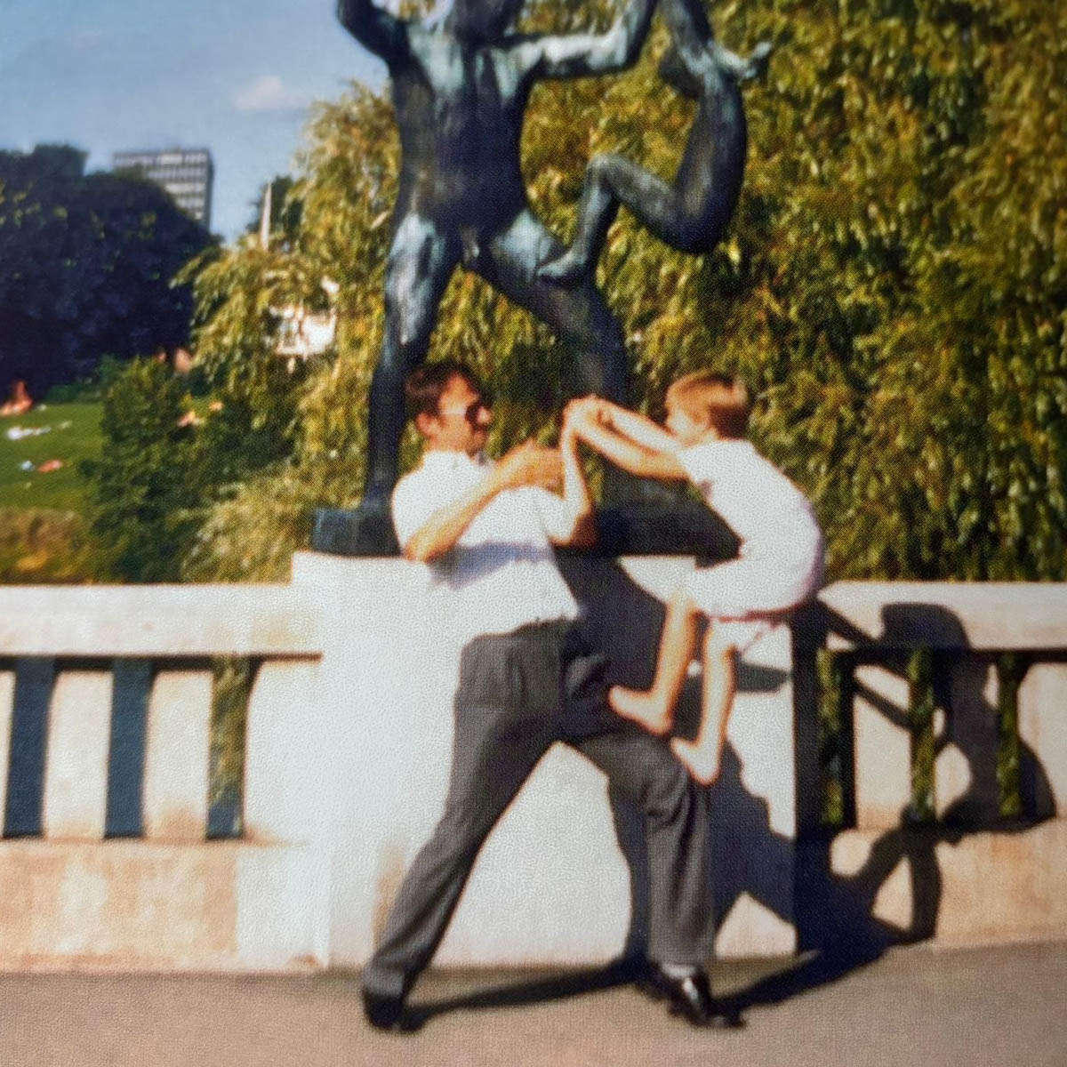 Judith en haar vader in Oslo
